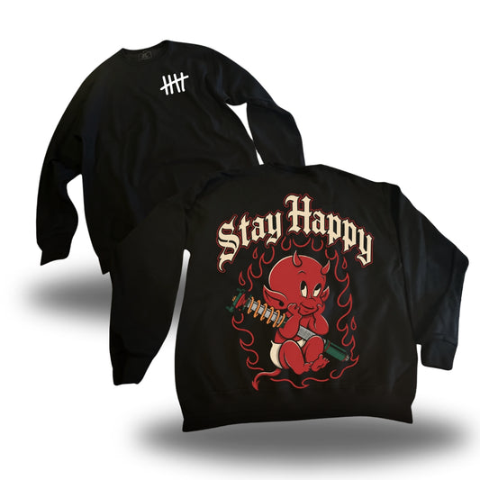 Blue Collar Devil - Crewneck Sweater