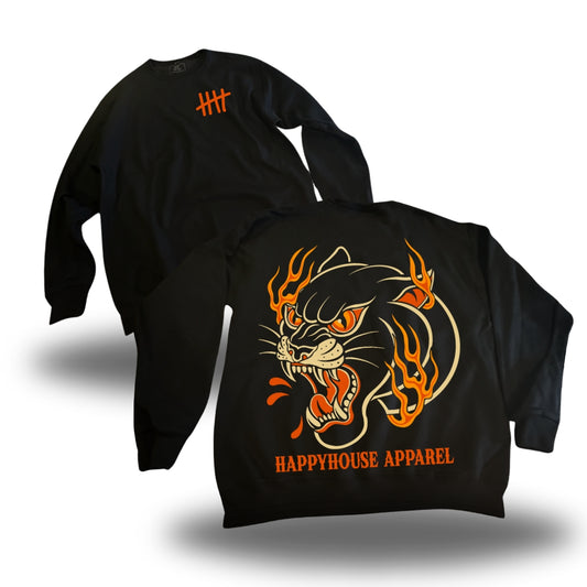 Fire Panther - Crewneck Sweater