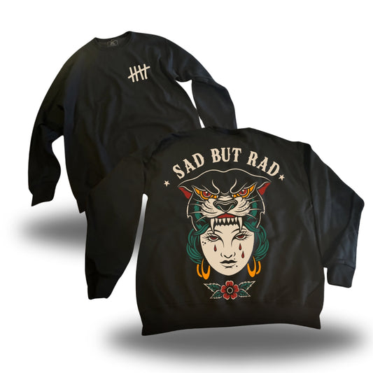 Sad But Rad - Crewneck Sweater