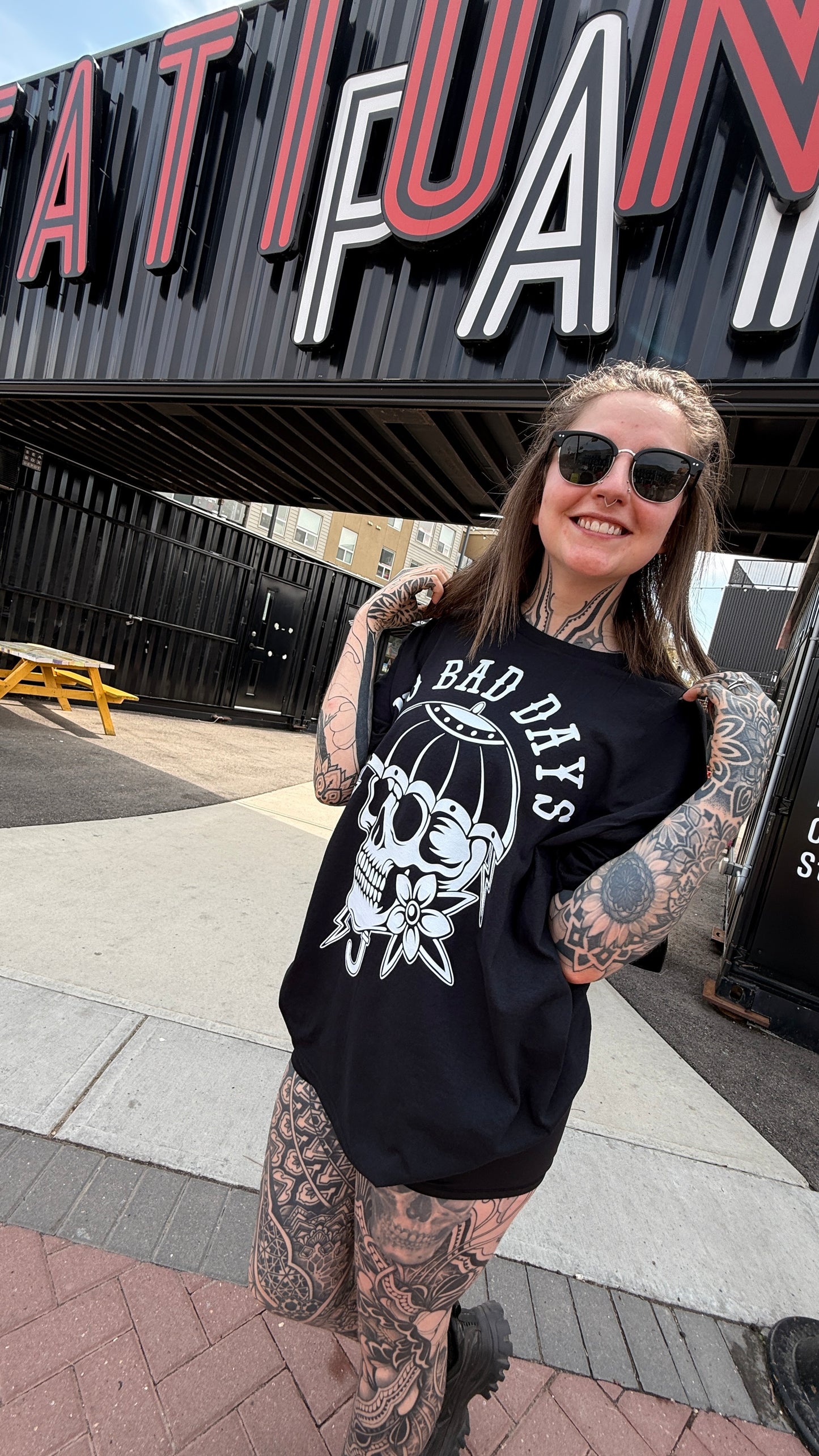 No Bad Days Skull
