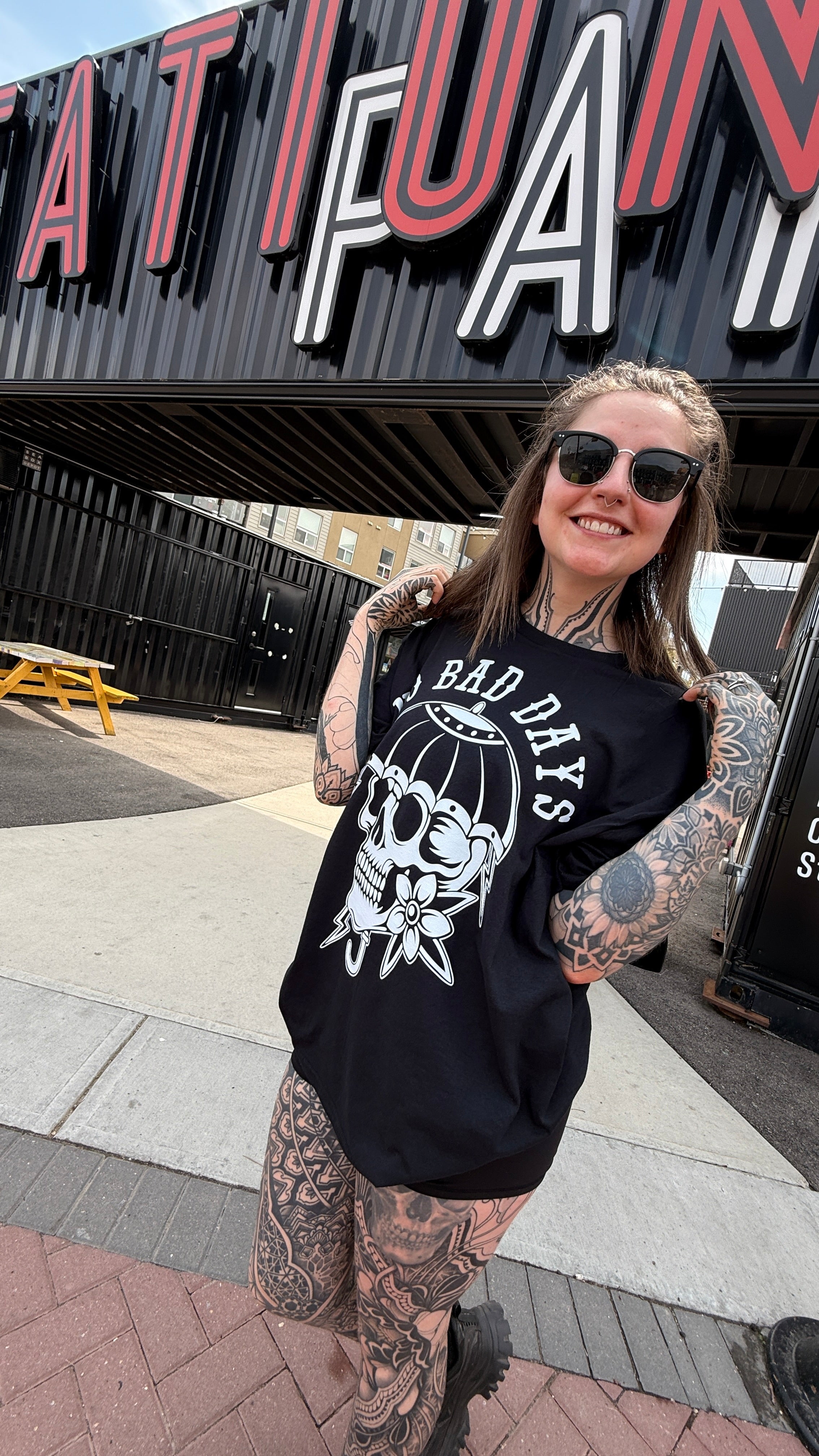 No Bad Days Skull