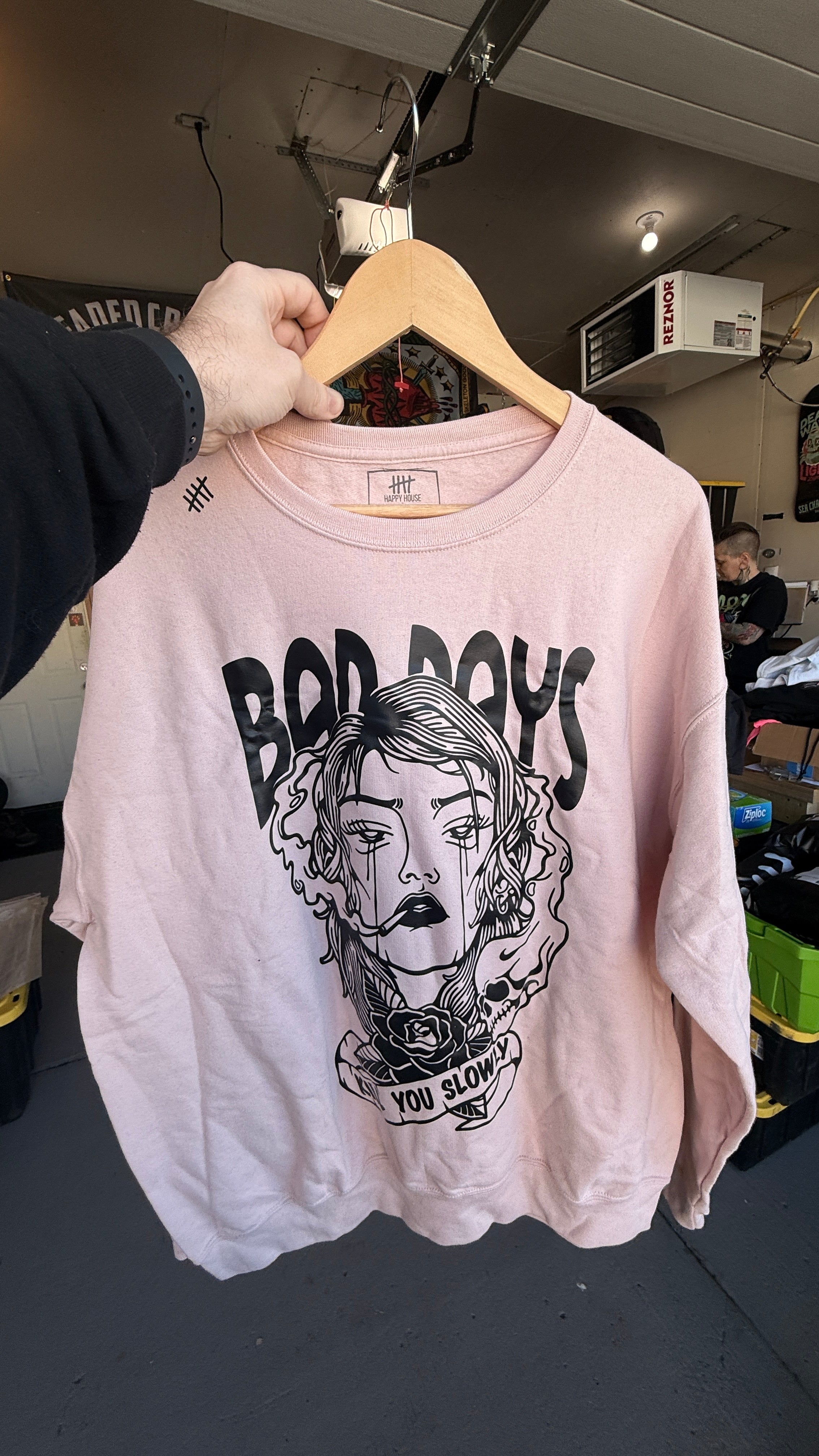 Bad Days Pullover Crewneck sweater