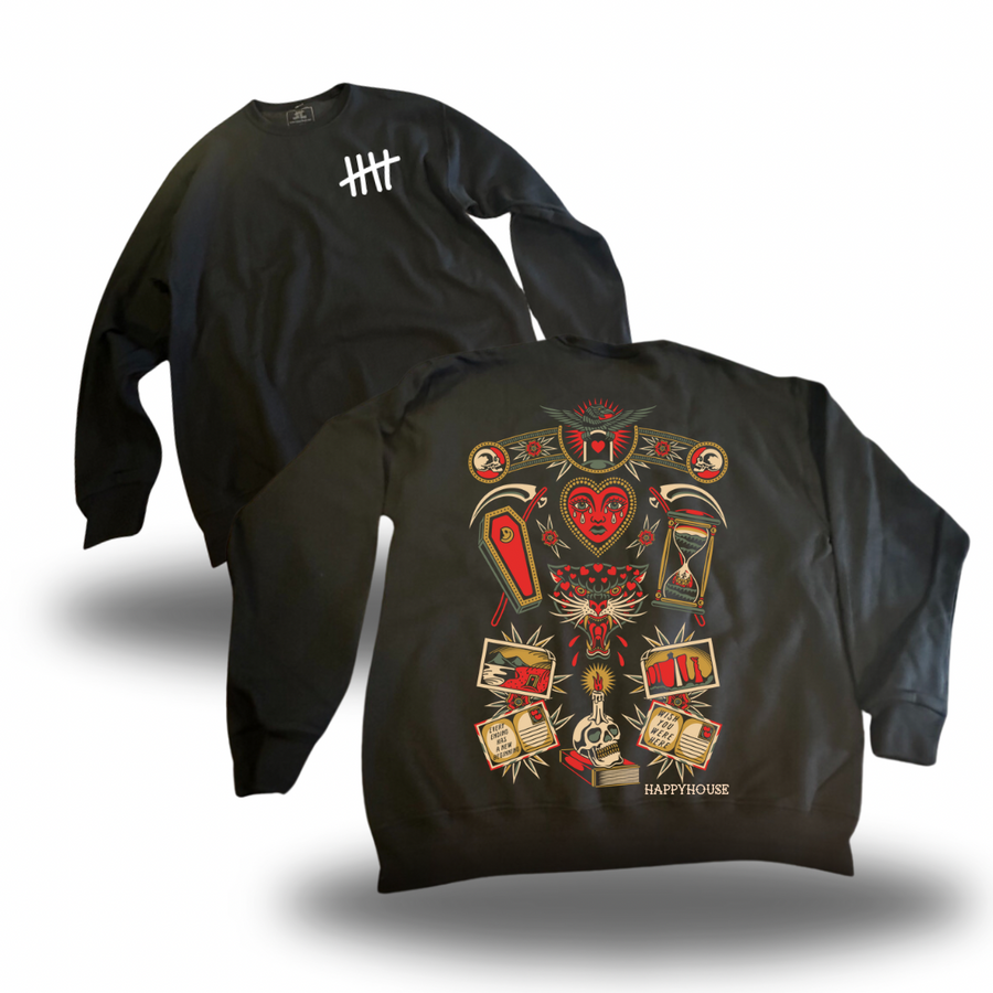 Dear Valentine HappyHouse graphic crewneck