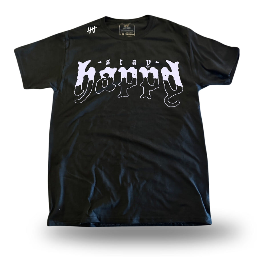Foundation Text graphic T-shirt product view by HappyHouse Apparel