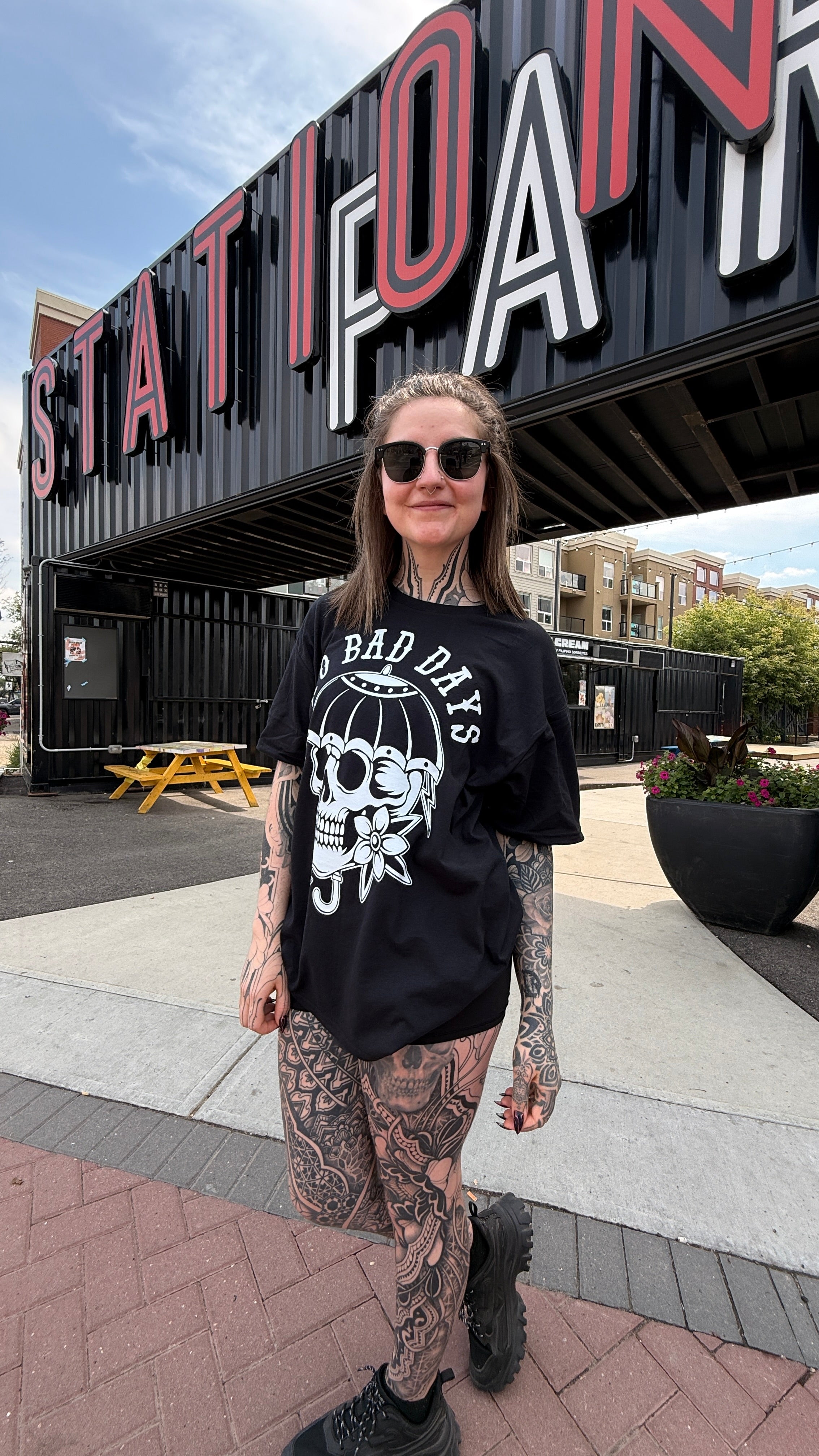 No Bad Days Skull