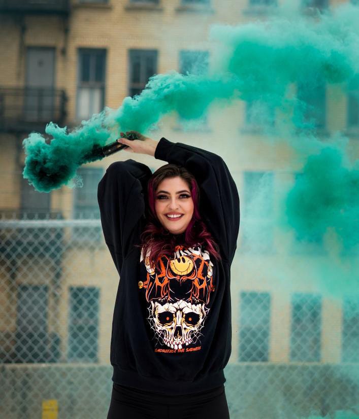 Cult Of The Happiness HappyHouse graphic crewneck