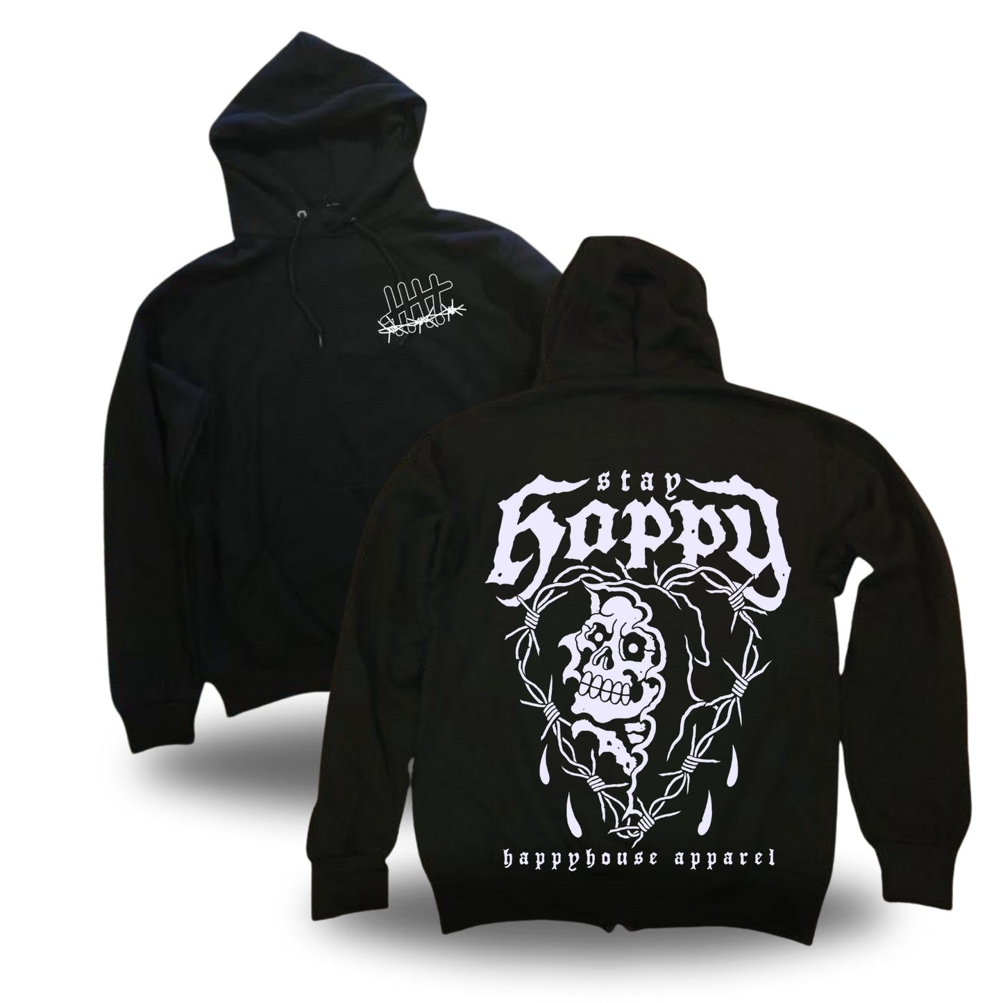 Love Reaper WHITE - Pullover Hoodie