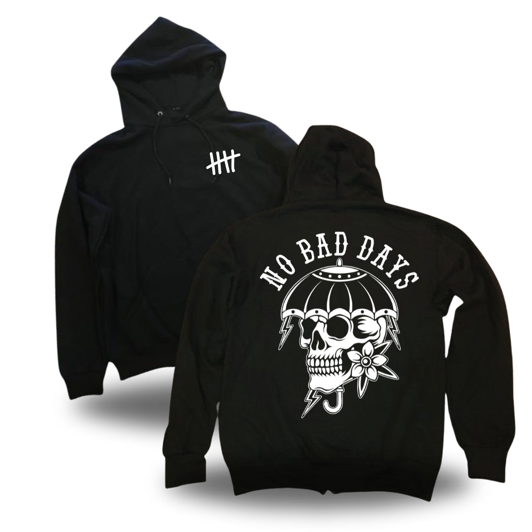 No Bad Days Skull - Pullover Hoodie