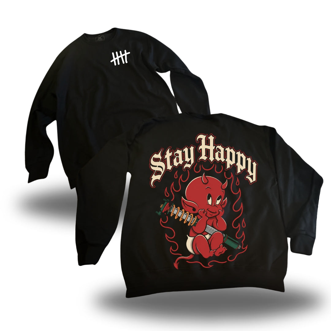 Blue Collar Devil - Crewneck Sweater
