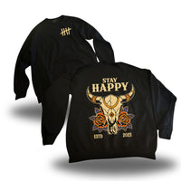 Western Cowhead - Crewneck Sweater