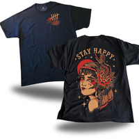 Stay Happy Snake Hair