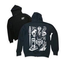 White Porkchop Flash Pullover Hoodie