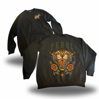 Feral- Crewneck Sweater