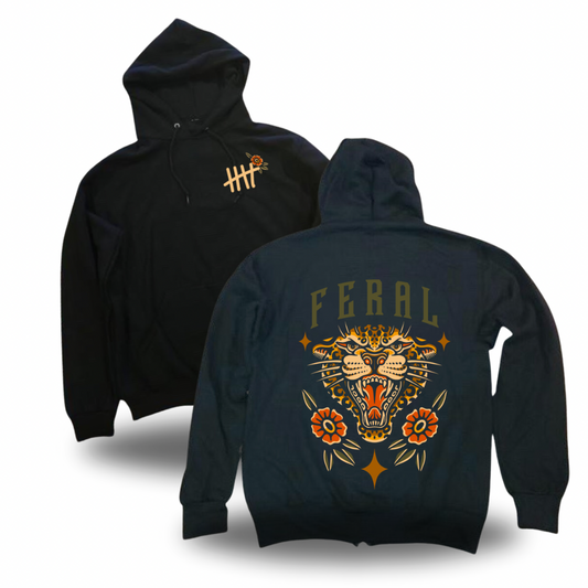 Feral- Pullover Hoodie
