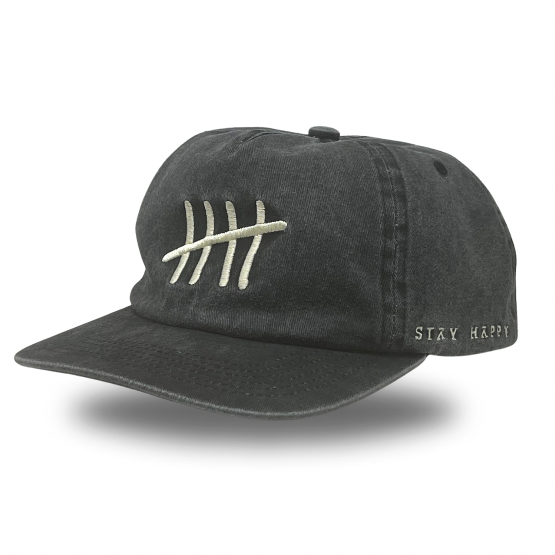 Grey Daddy Cap by HappyHouse Apparel