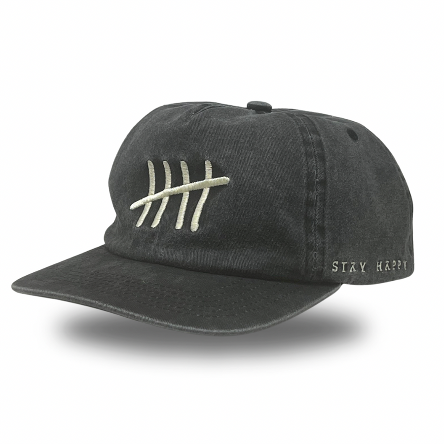 Grey Daddy Cap by HappyHouse Apparel