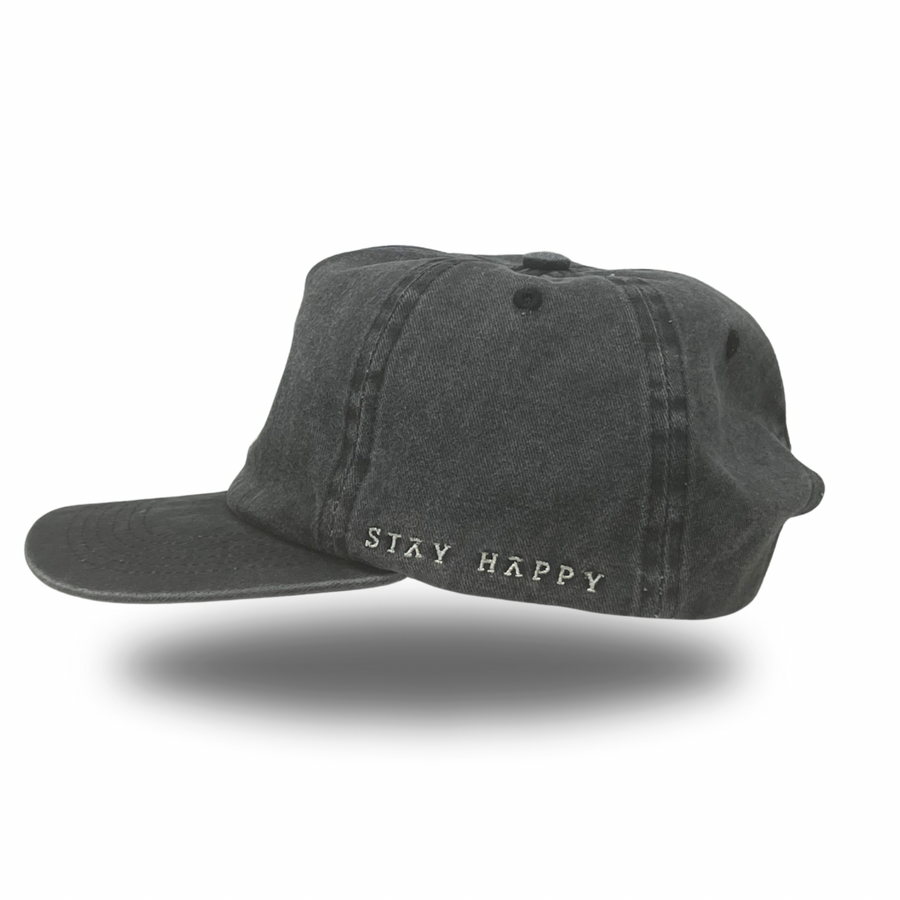 Grey Daddy Cap by HappyHouse Apparel