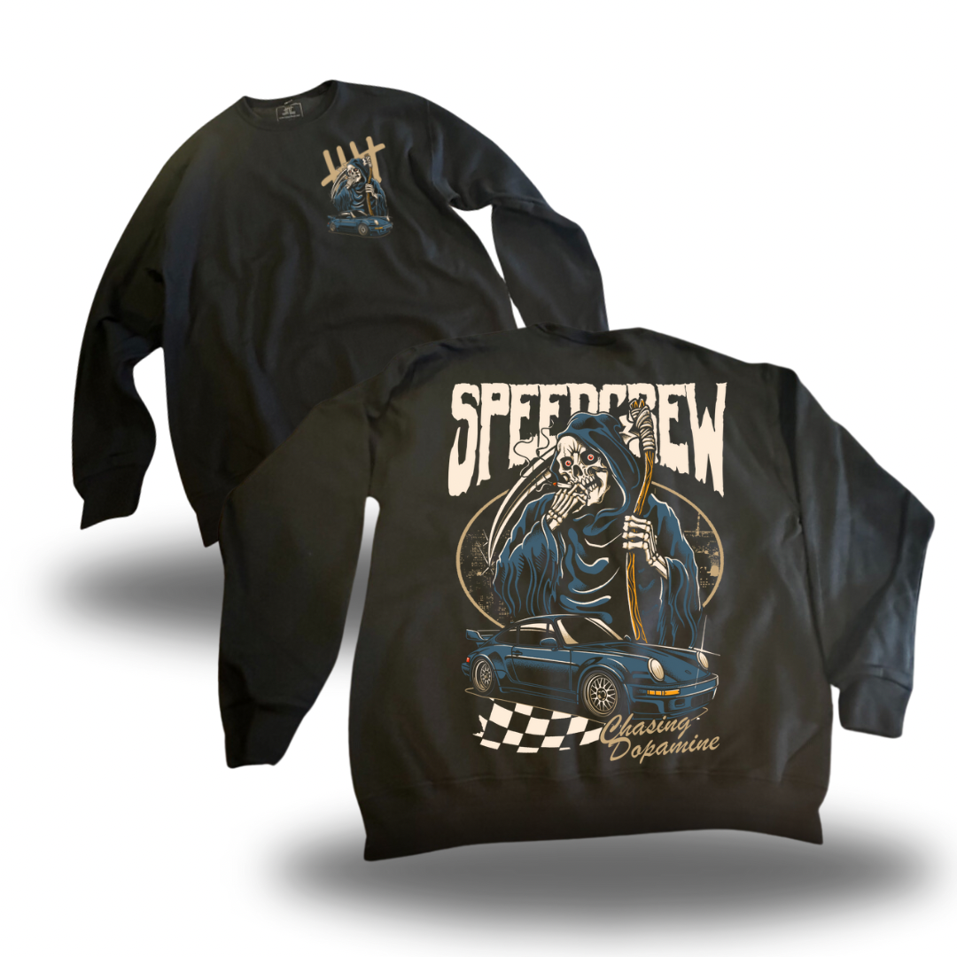 SpeedCrew HappyHouse graphic crewneck