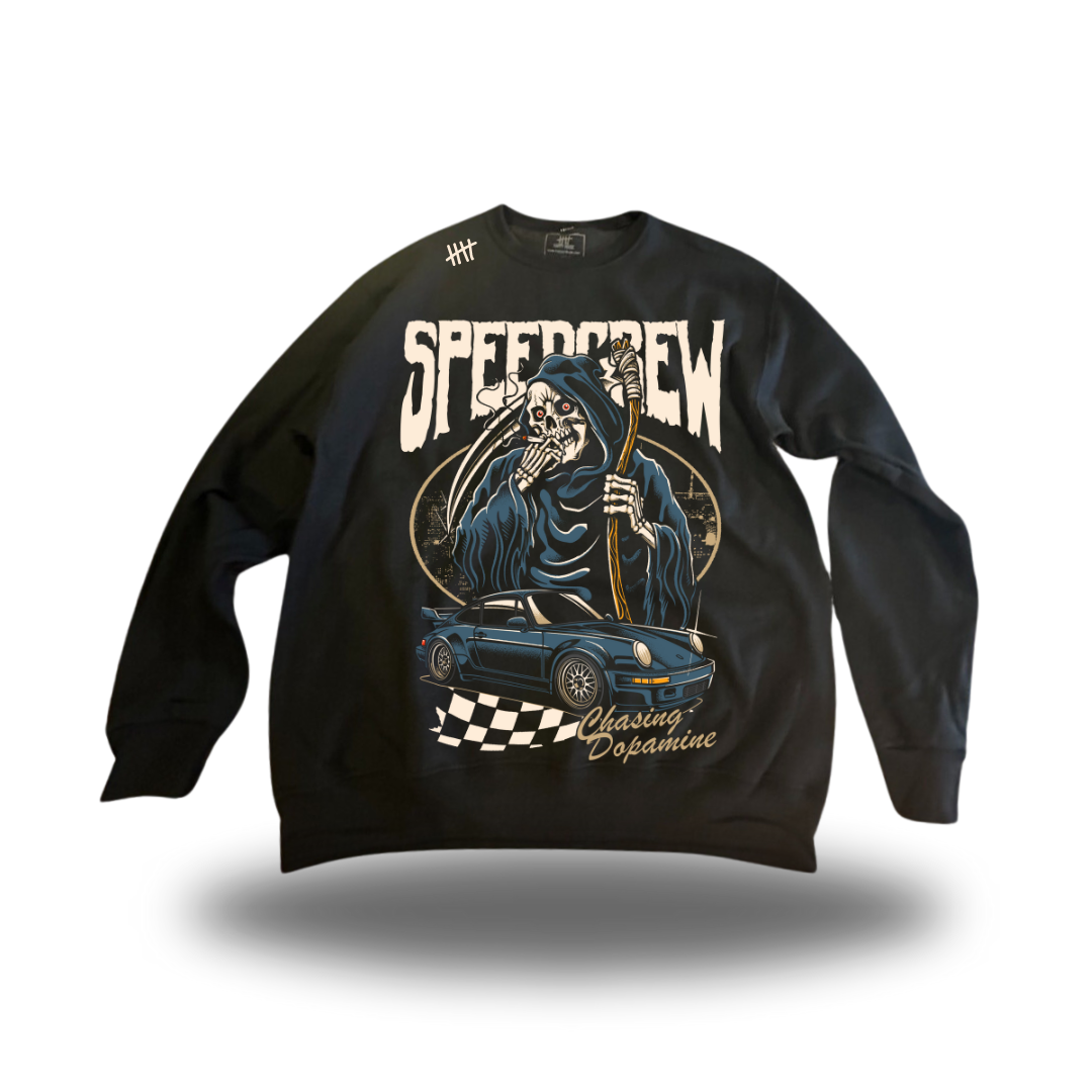 SpeedCrew HappyHouse graphic crewneck