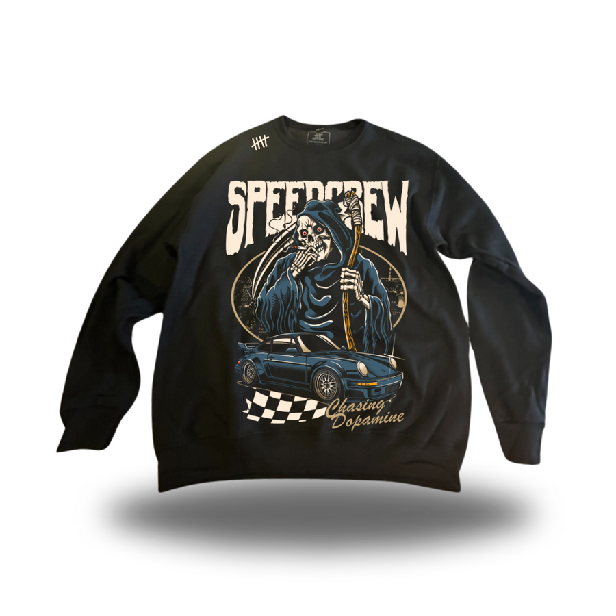 SpeedCrew HappyHouse graphic crewneck