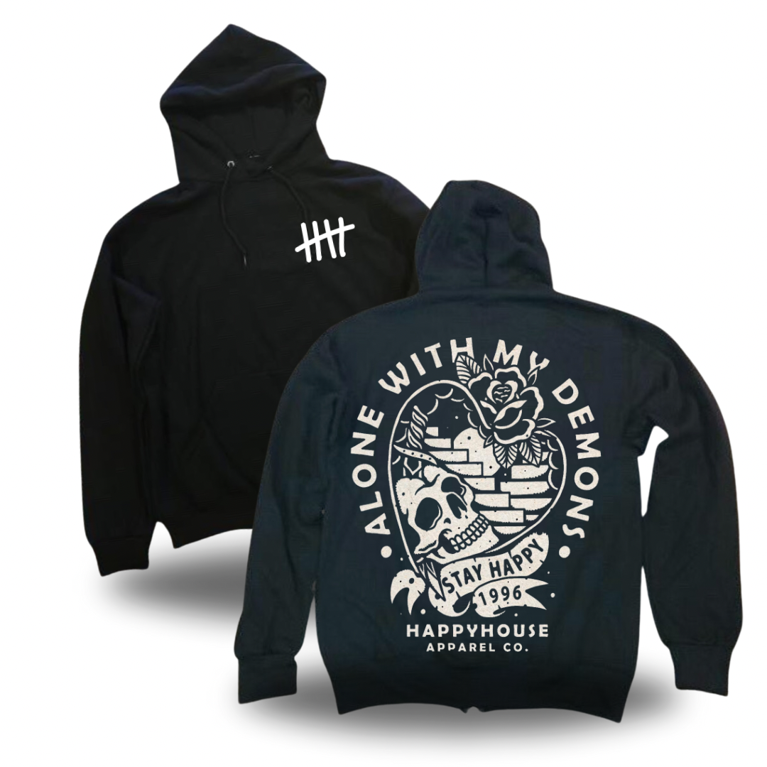 Alone With My Demons Pullover Hoodie