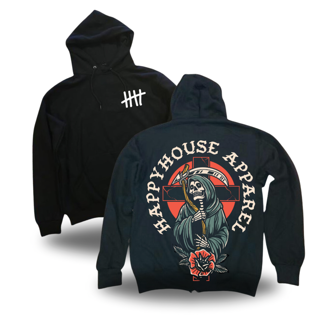 Reaper Cross Pullover Hoodie