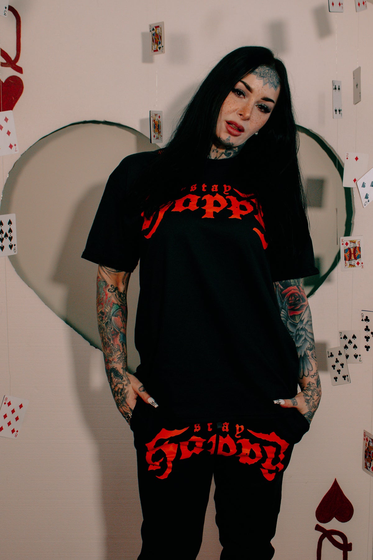 Foundation Text HappyHouse joggers