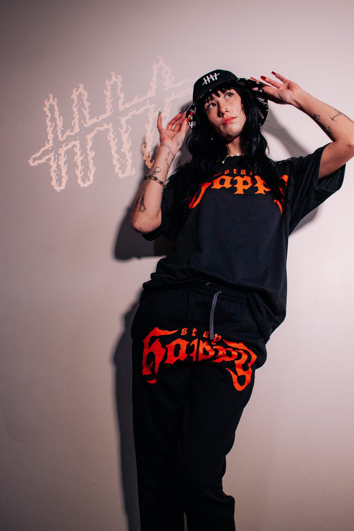 Foundation Text HappyHouse joggers