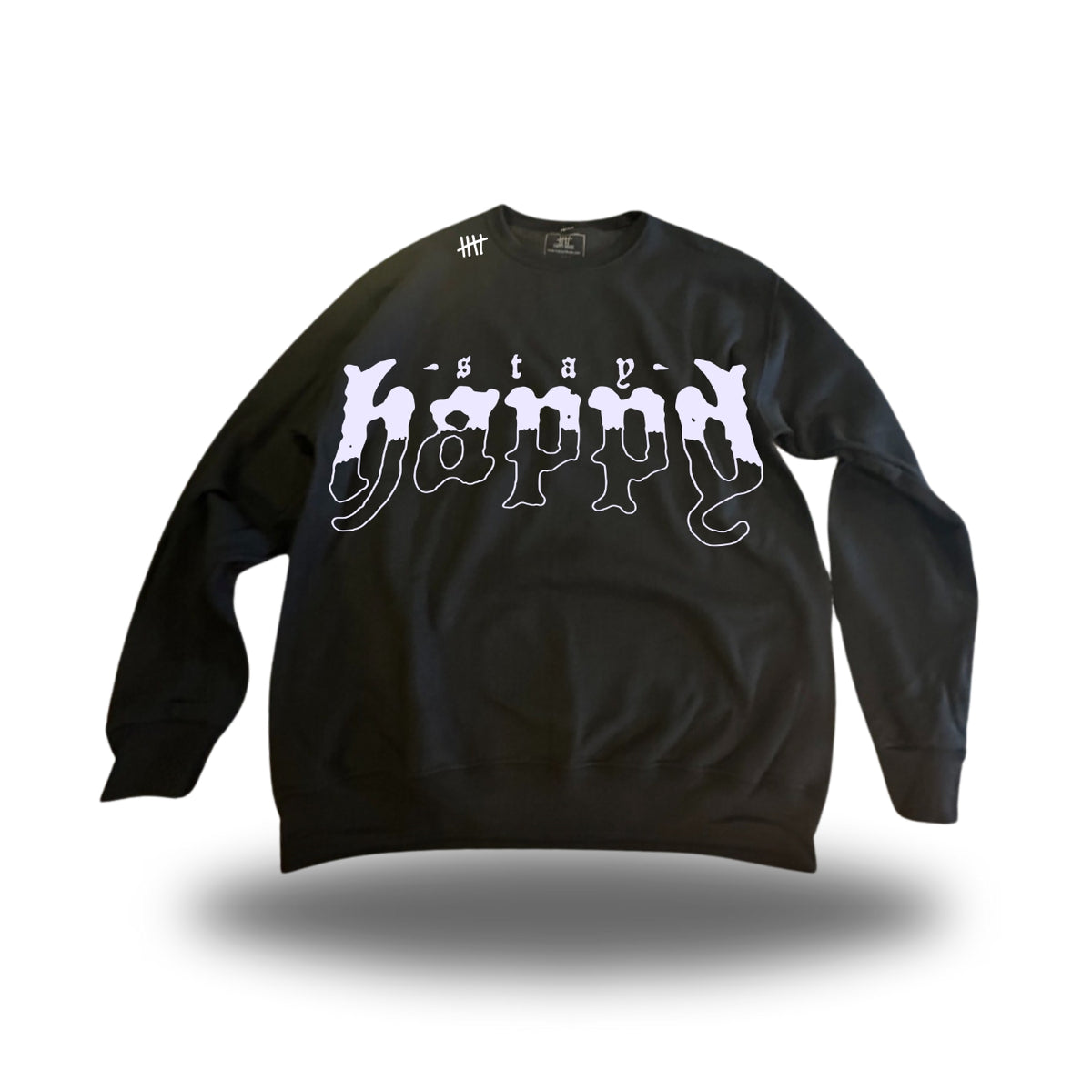Foundation Text HappyHouse graphic crewneck