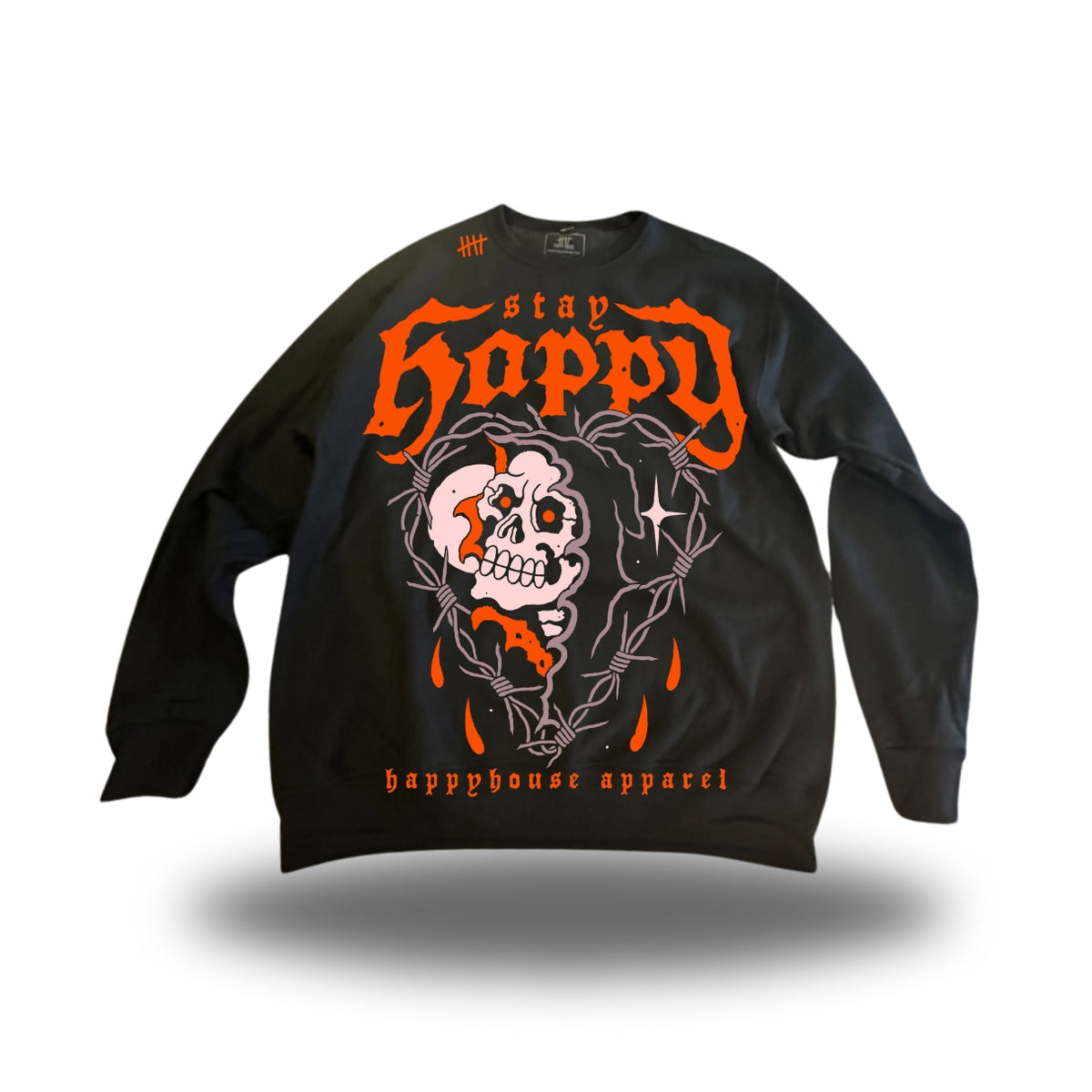 Love Reaper Red HappyHouse graphic crewneck