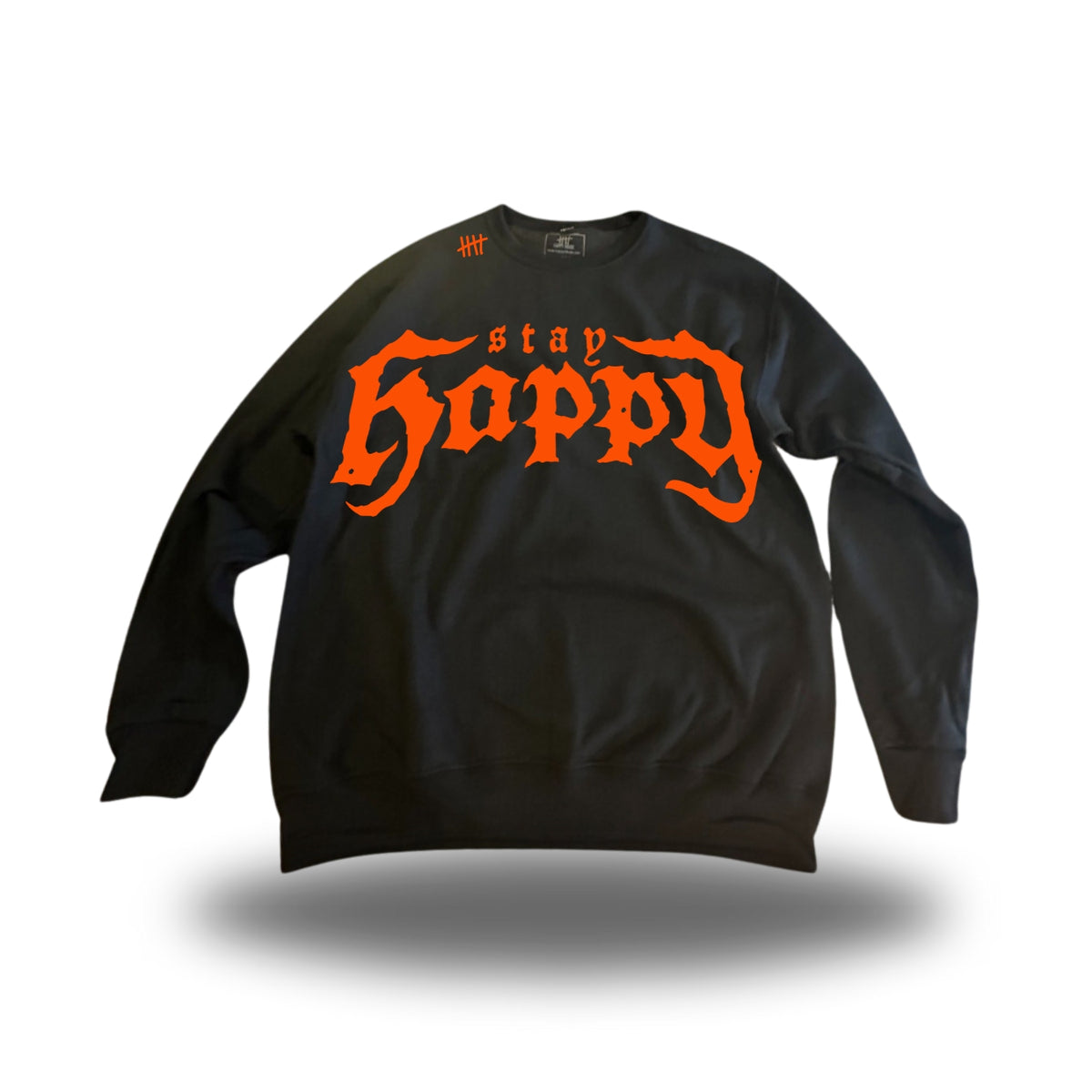 Foundation Text HappyHouse graphic crewneck