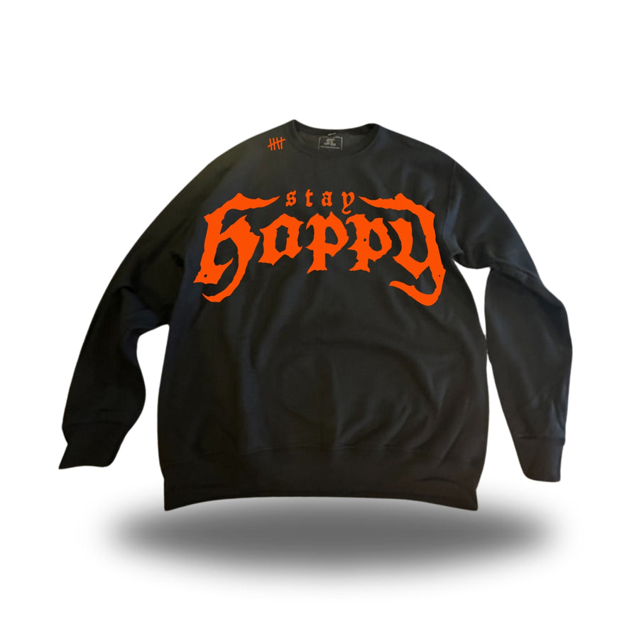 Foundation Text HappyHouse graphic crewneck