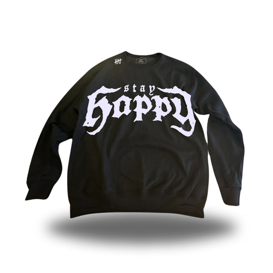 Foundation Text HappyHouse graphic crewneck