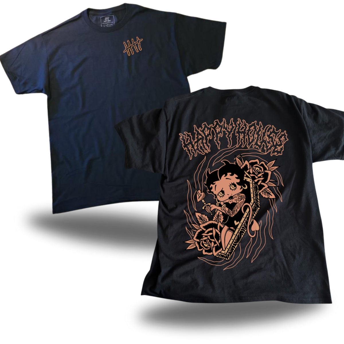 Happy BEET graphic T-shirt product view by HappyHouse Apparel