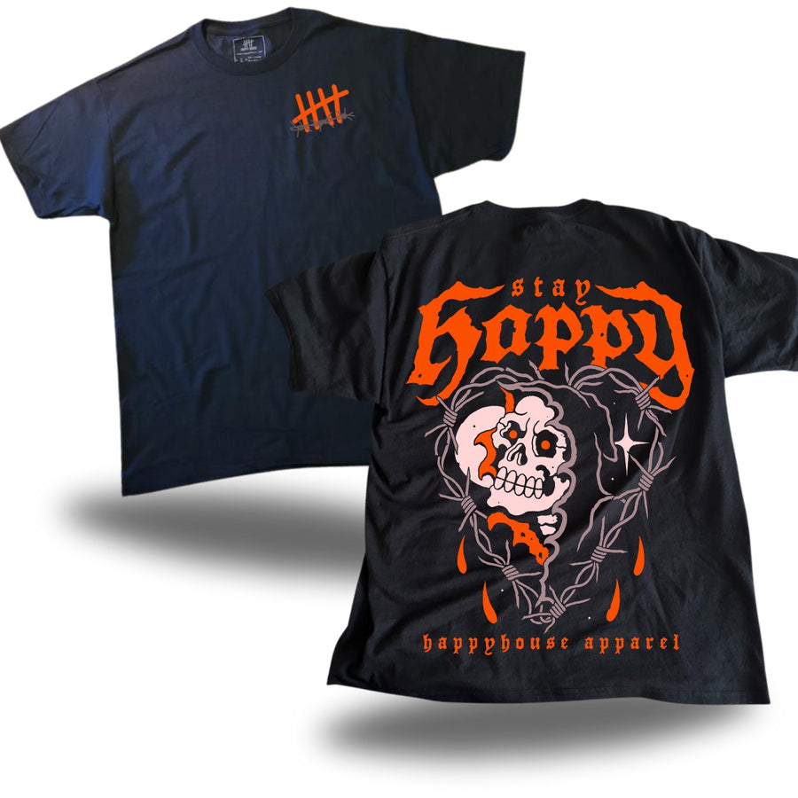 Love Reaper Red graphic T-shirt product view by HappyHouse Apparel