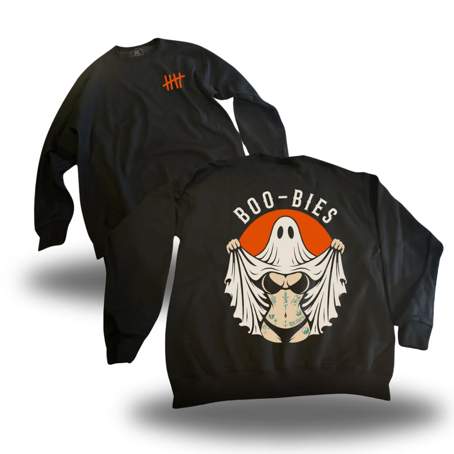Boo-Bies HappyHouse crewneck, back print