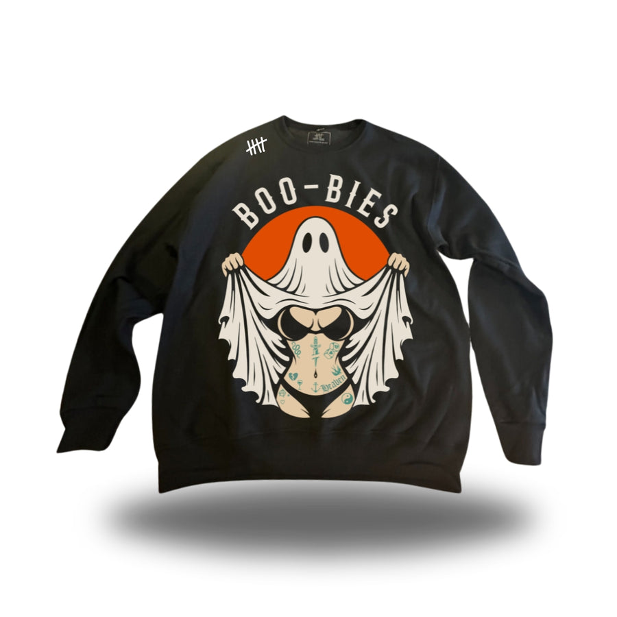 Boo-Bies HappyHouse crewneck, front print
