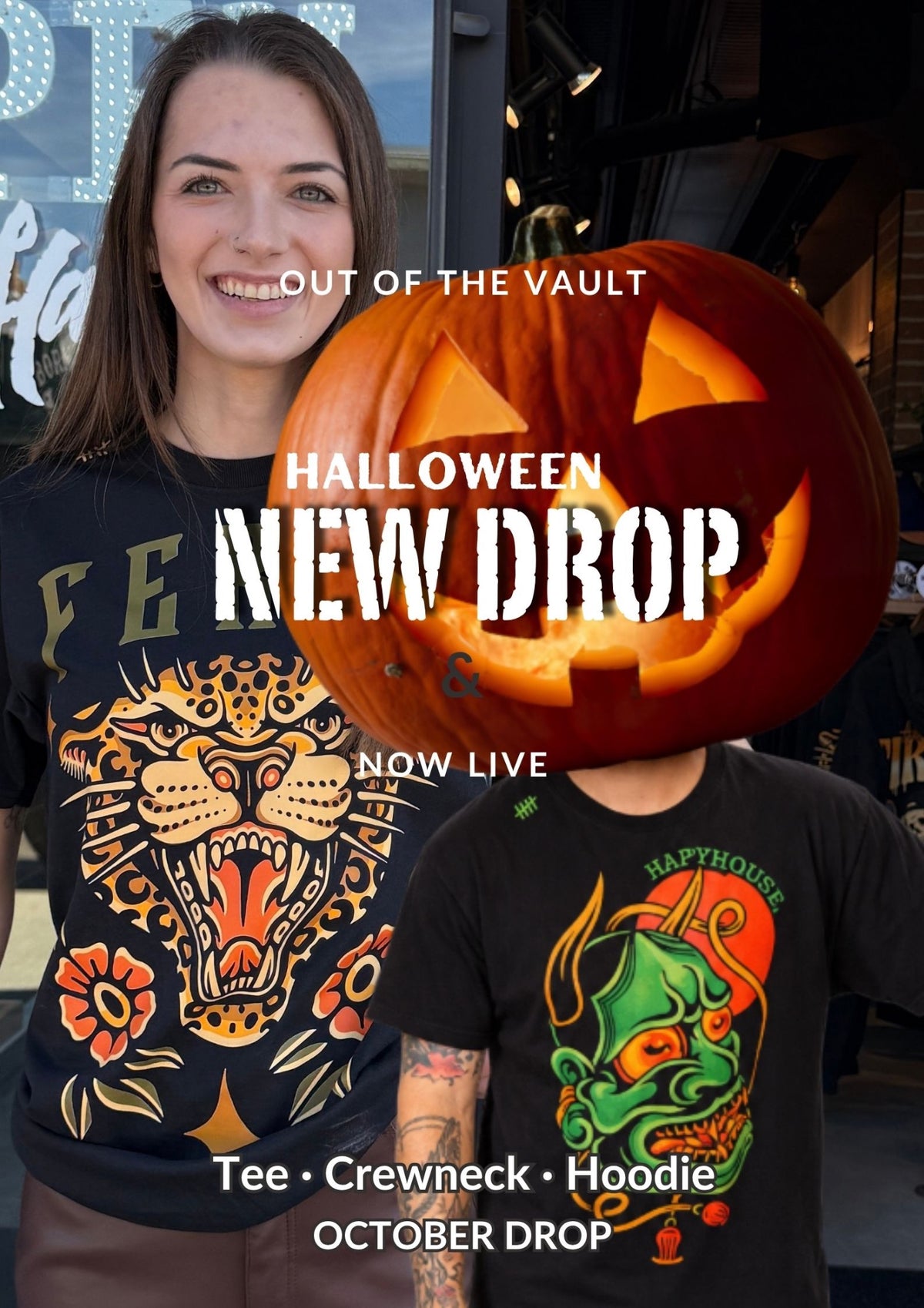 HappyHouse tattoo-inspired apparel