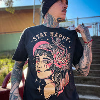 Stay Happy Snake Hair